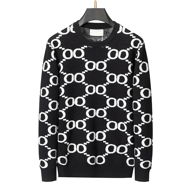 2023 SWEATER MENS LITET Turtleck Lose Sweters Pasek Knitting w jesieni i zimowych dzianin Bbletter B6