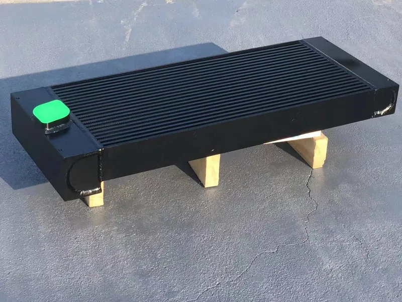 DHgate.com:High-Efficiency Black AC Screw Air Compressor Air-Oil Cooler ...