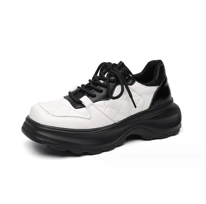 Masowe marki grube dolne buty deski Męskie Sneakers Soft Sports Buty męskie buty ślubne dla chłopców