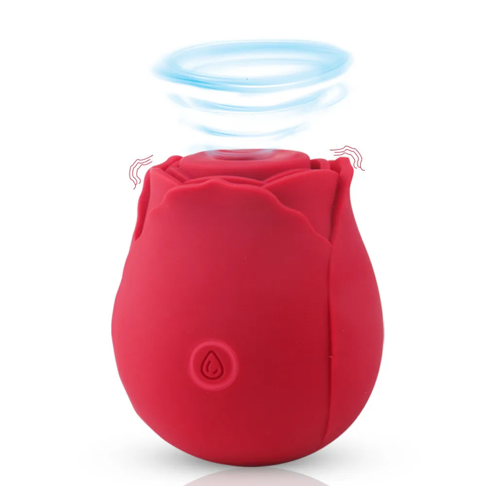Vibrators Rose Shape Vagina Sucking Vibrator Intimate... From Gou05, $9.63 