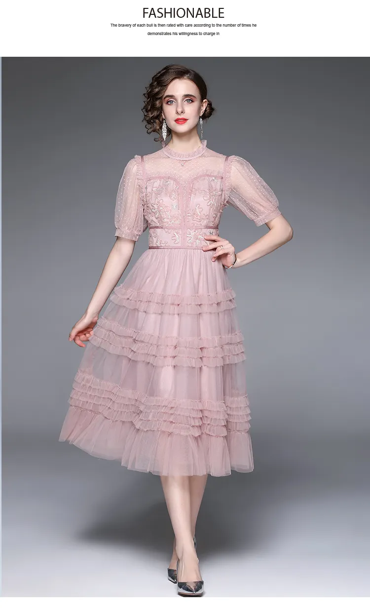 Basic Casual Dresses 2024 A Line New Fashion Designer... From Luckyjing,  $36.19 | DHgate.Com