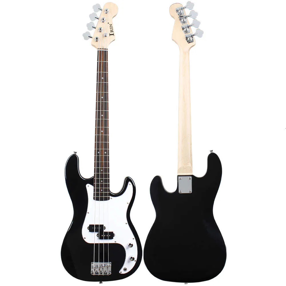 IRIN 4-String Electric Bass Guitar - Black - Beginner to Pro