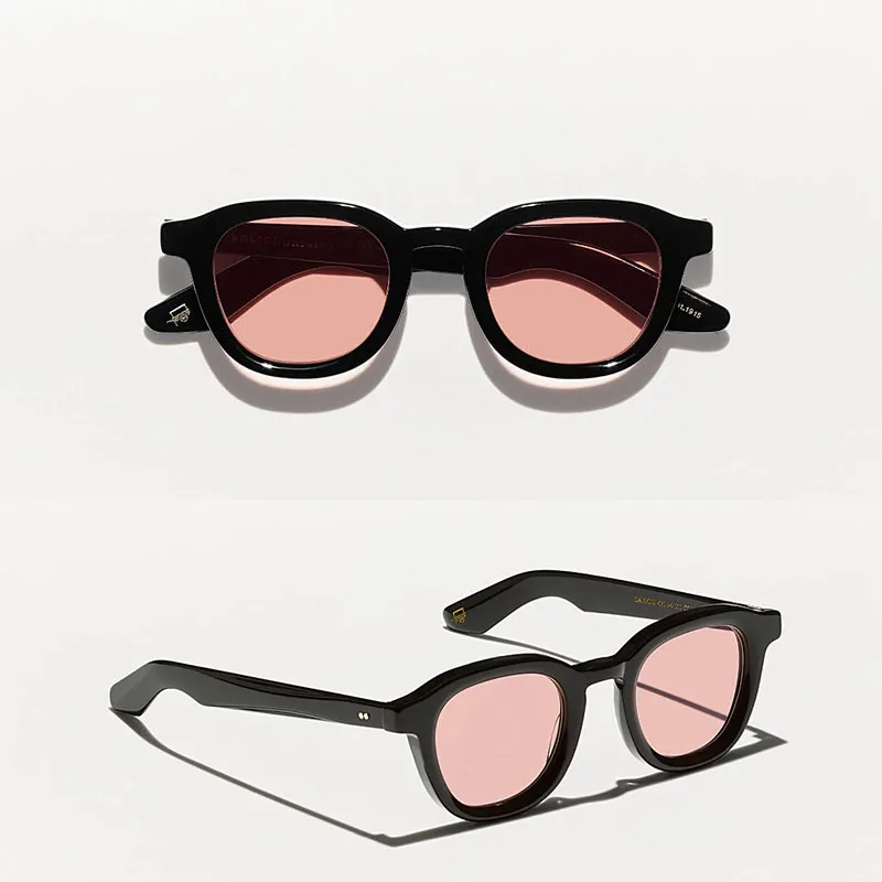 Heren designer zonnebril Klassiek rond frame sacoche MOSCO DAHVEN marie mage zonnebril voor dames topkwaliteit materiaalontwerp originele doos