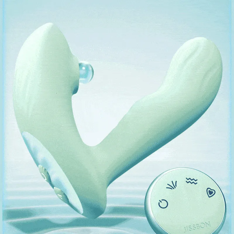 Jissbon télécommande portable vibrant femelle sucer gifler vibrateur stimuler C Gspot Clitoris vagin jouets sexuels pour femme 230923