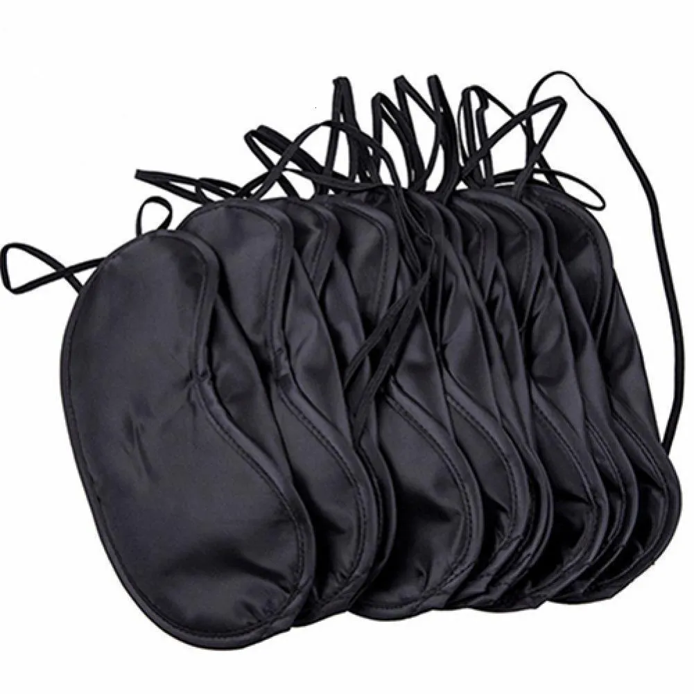 Sömmasker 10pcs12 st bekväm sömn ögonmask skugga täcker ögonbindel natt sömntillbehör sovmasker ögonbulle eyepatch 230923