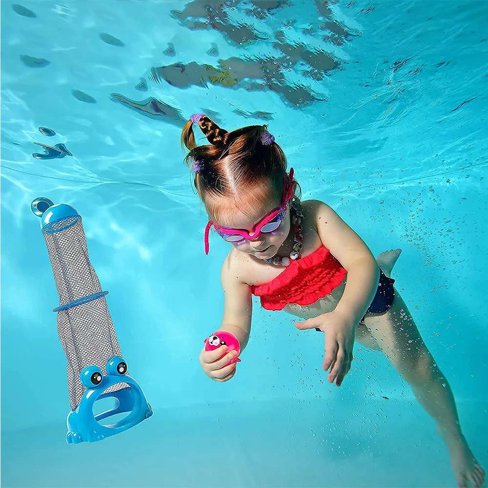 Hinchables Para Piscina Juguetes De Buceo Para Piscina 19 Piezas Con  Anillos, Tiburones Y Piedras PVC Seguro Ideal Para Niños Y  Entrenamiento De