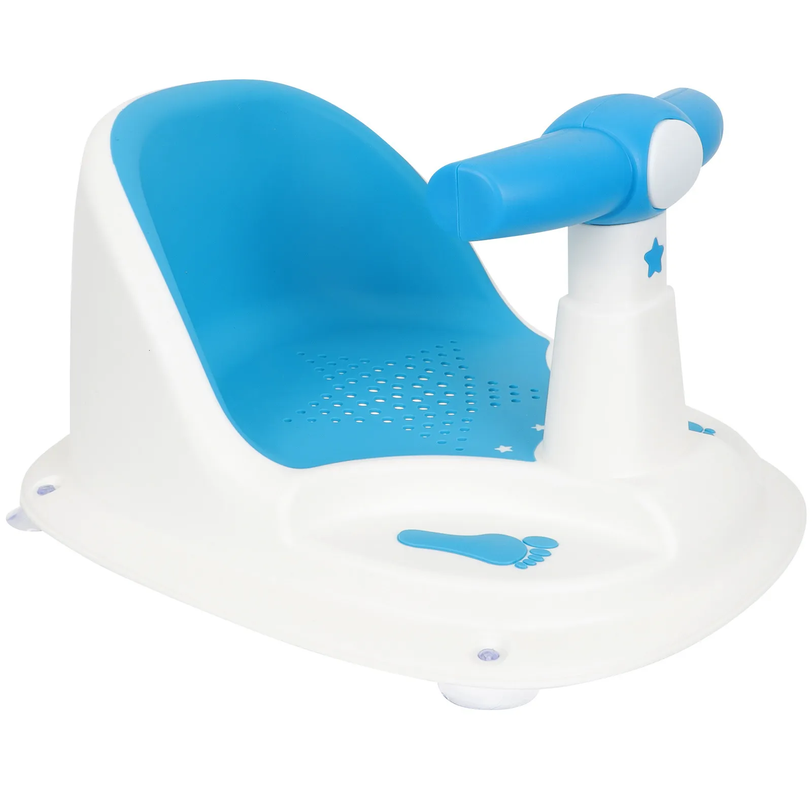 Badkarplatser Baby Bath Seat 6 12 månaders badkarstolar Sittande badkar Spädbarn Småbarn Ta dusch 230923