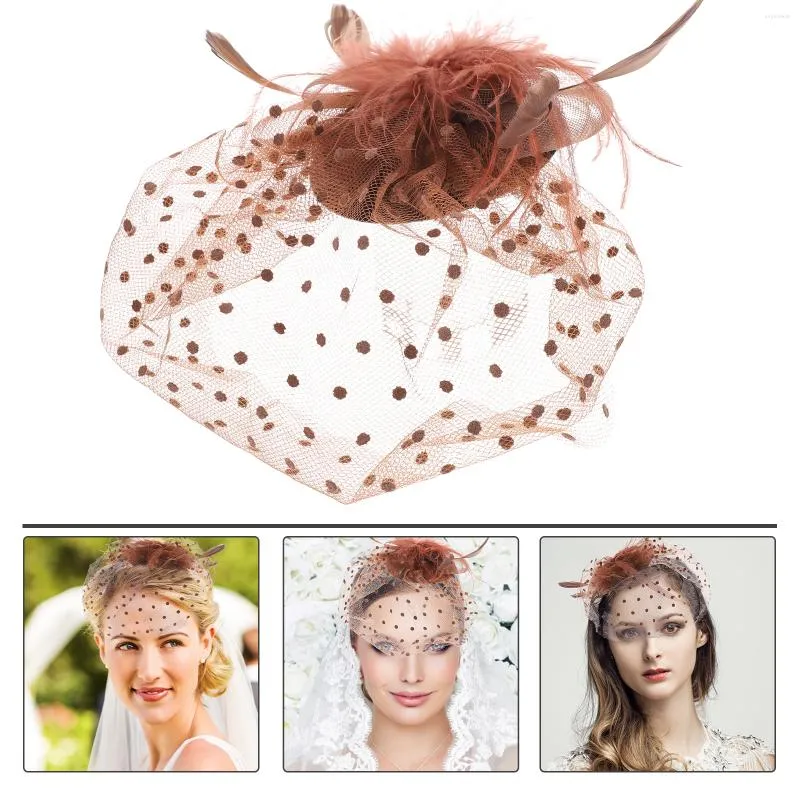 Bandanas femmes fascineur de mariage du chapeau de chapeau fascinateurs accessoires de cheveux de la mariée