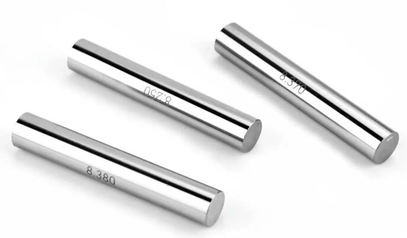 1 Stück Stiftlehre, Bereich Durchmesser 0,1 mm bis 20 mm, Schritt 0,01 mm, Präzisionsstahl-Stiftlehrdorn, langlebige Lochlehre, hochwertiges Messgerät