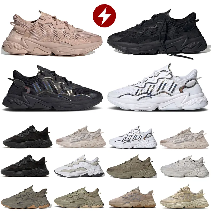 2023 ozweego shoes OG Running Shoes for Mens Womens Casual Dad Cloud White Black Bliss Carbon Cargo Platform Athletic Dhgate Sneakers Trainers size