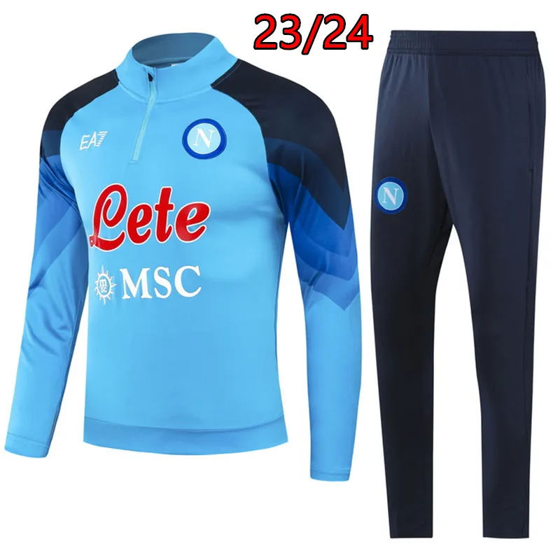 2023 2024 Tuta Napoli Soccer Tracksuit Men And Kids InTer SSC 23 24 AC  Football Tracksuit Kit Training Suit Jacket Tuta MiLan Chandal Futbol  Survetement Foot From Topjerseys666, $5.22