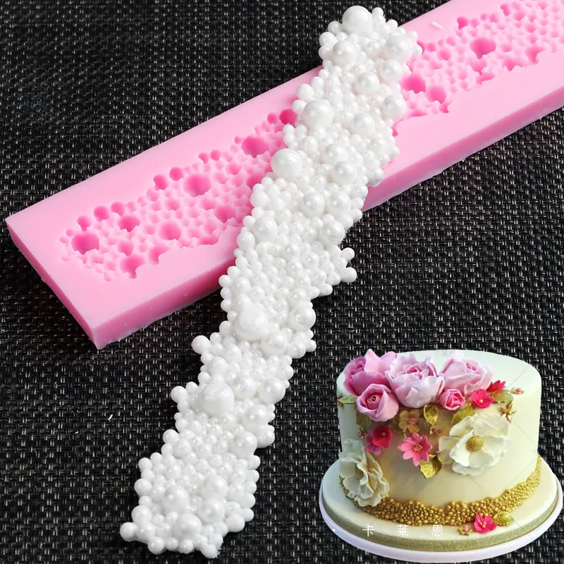 Altri articoli per feste per eventi Forma di perle Stampo per torta in silicone Stampi per zucchero e cioccolato Biscotti Fondente Strumenti di decorazione Cucina fai da te Accessori per la cottura G083 230923