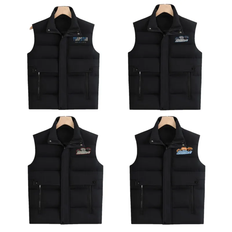 Gilet da uomo Giacca invernale Designer Puffer trapstar Gilet Gilet da uomo Design congiunto Coppia unisex Scaldacorpo Giacca da donna Senza maniche Gilet caldo spesso per esterno