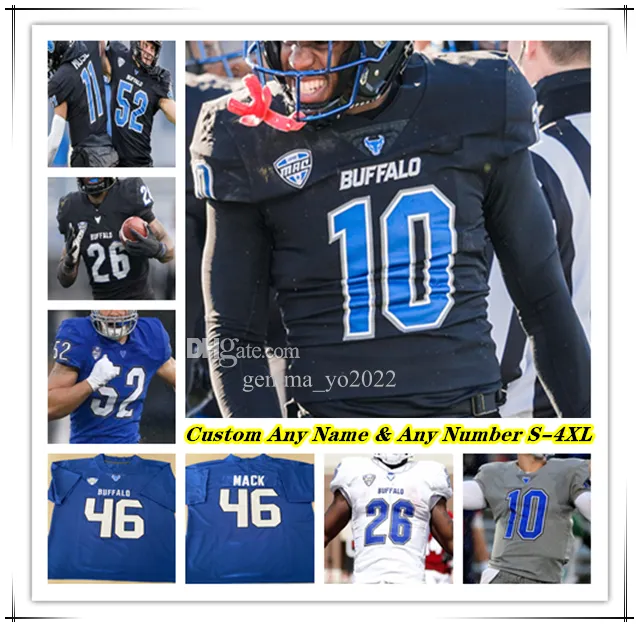 Buffalo UB College Football Jerseys Cole Snyder Mike Washington Ron Cook Jr Darrell Harding Marlyn Johnson Nik McMillan Khalil Mack Cole Harrity Shaun Dolac Michel