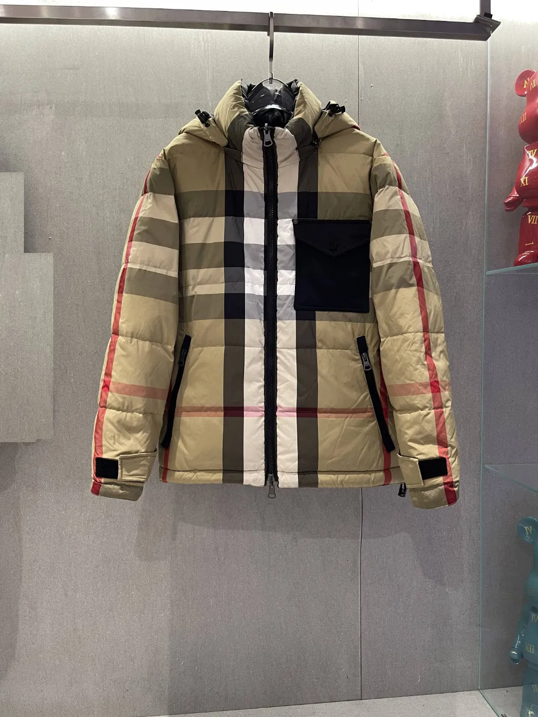 Men's reversible top winter jacket