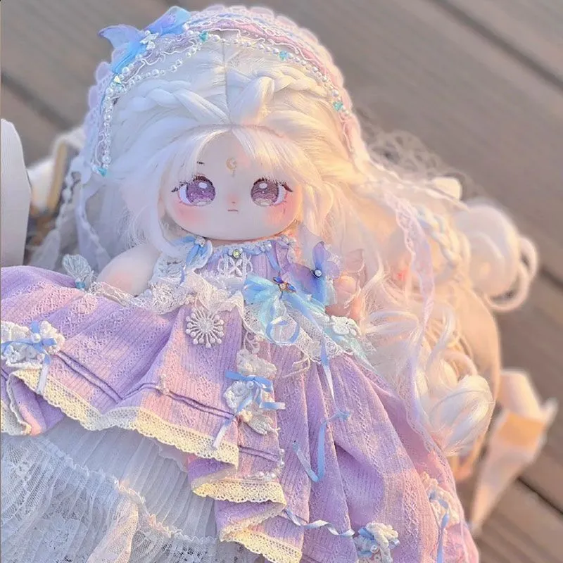 Anime Cute Unisex 20cm Plush Doll Dress up Stuffed Toy Clothes