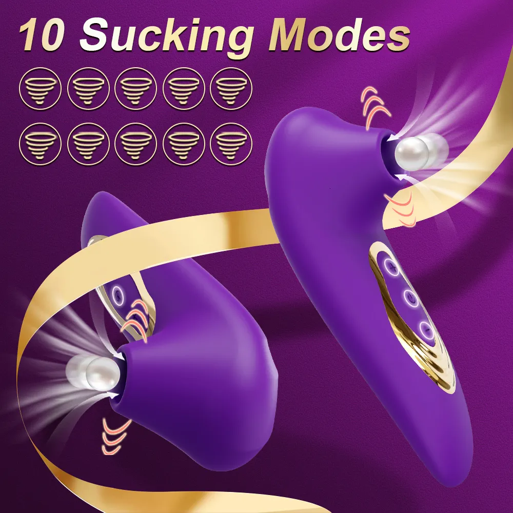 Vibrators Powerful Clit Suckers Vagina & Nipple... From Gou05, $7.86