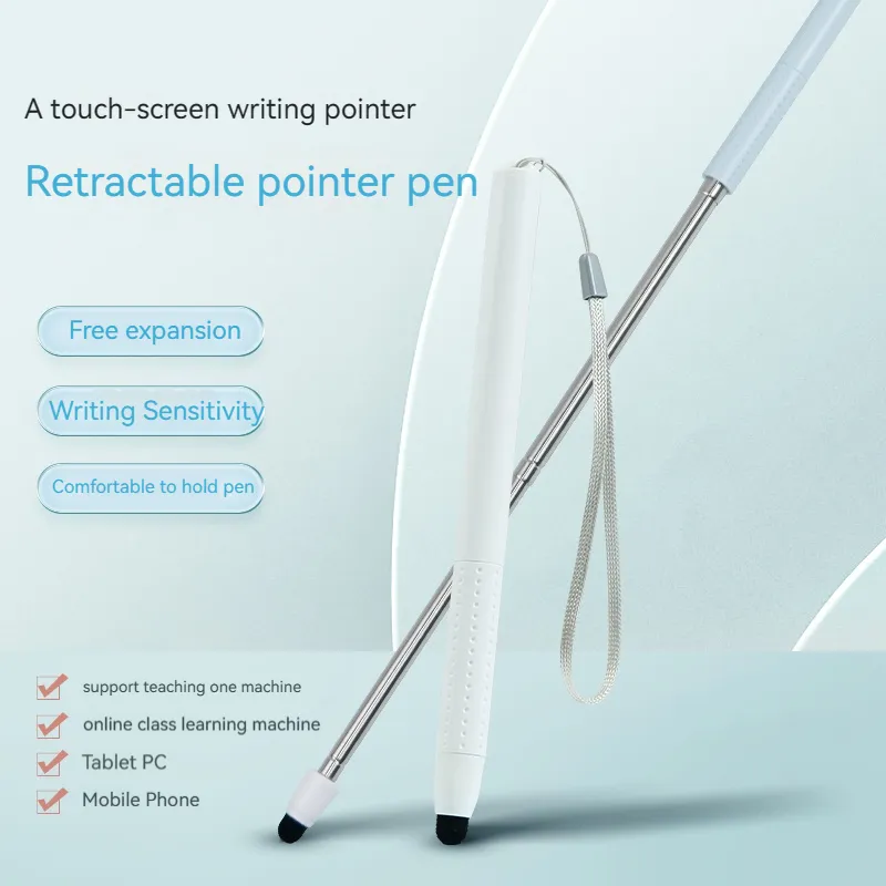 Retractable Whiteboard Pen Stainless Steel High Quality Touch