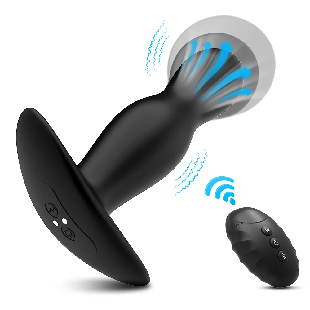 silicone expand inflatable anal plug New Huge Long Inflatable Hollow Butt Plug main image 1