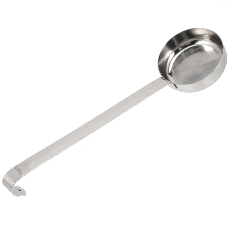 Spoons Metal Pizza Sauce Stainless Steel Spread Ladle Durable Baking Kitchen Measuring