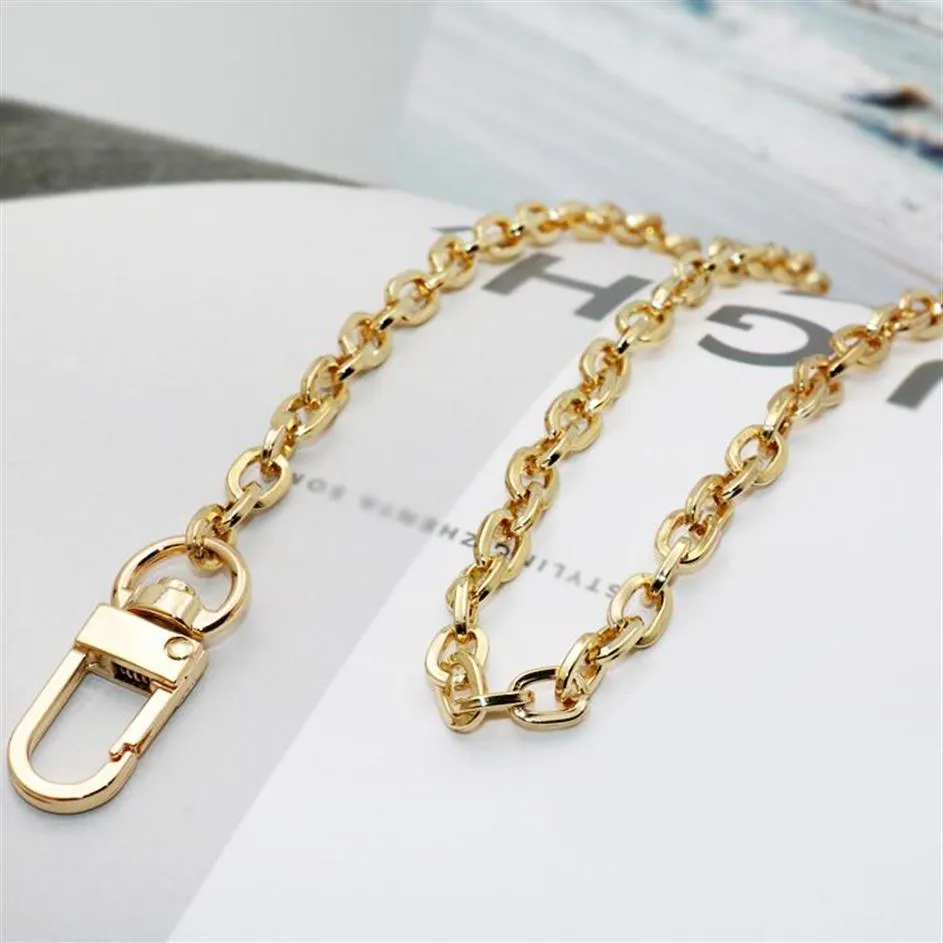 Bag Parts & Accessories Designer Aluminum Chain Strap Gold Metal 0 6cm Handbag Purse Replacement Hardware 6mm2472