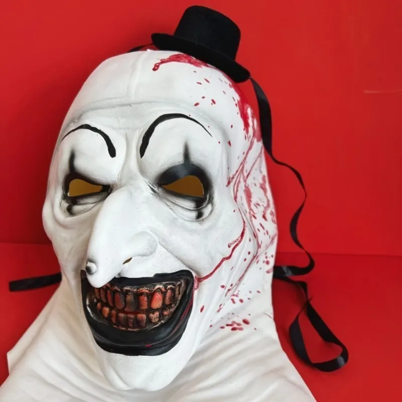 Arte Terrifier O Palhaço Cosplay Traje De Horror Sangrento Máscara De Festa  De Halloween Para Homens Adultos Kids