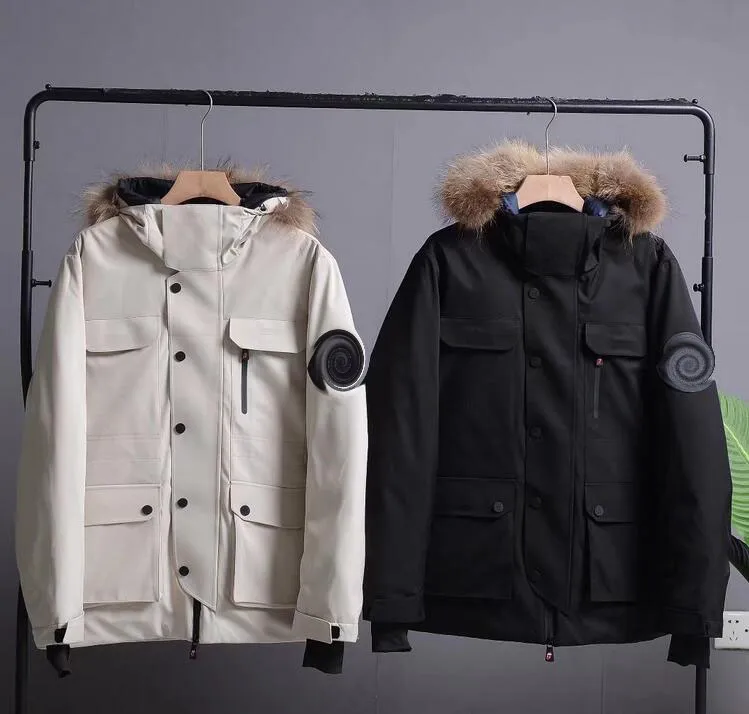 2023 Donsjack Waterdichte donsjassen Herenjas Witte eendjassen Dameswinterjas Winterparka Buitensporten Luxe merk donsjack 12052