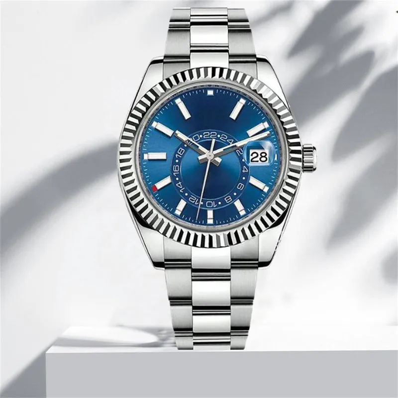 Montres pour hommes designer de luxe mouvement automatique ROL Date montres bracelet en acier inoxydable 904L étanche saphir homme 41mm montre-bracelet montres de haute qualité