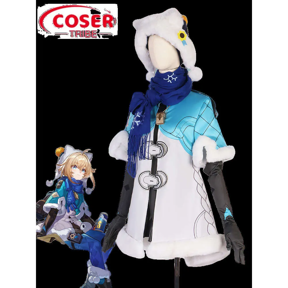 COSER TRIBE Anime Game Honkai Star Rail Lynx Cut Halloween Carnival Role CosPlay Costume Complete Set