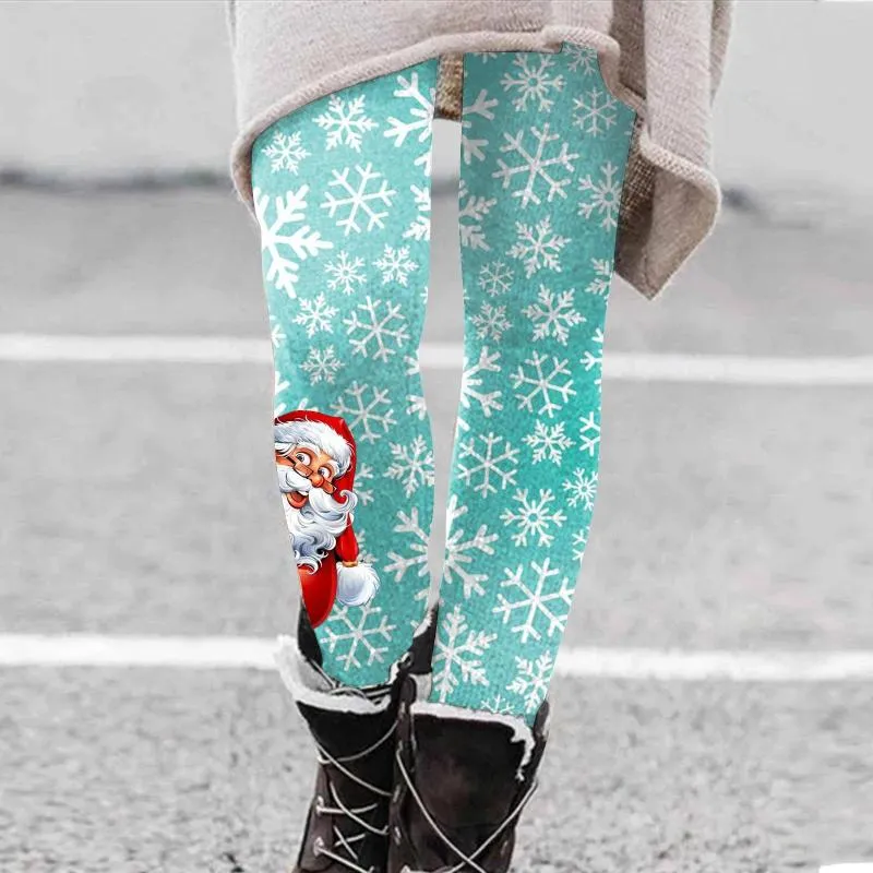 Active Shorts Womens Yoga Christmas Women Pants Boot Long Slim
