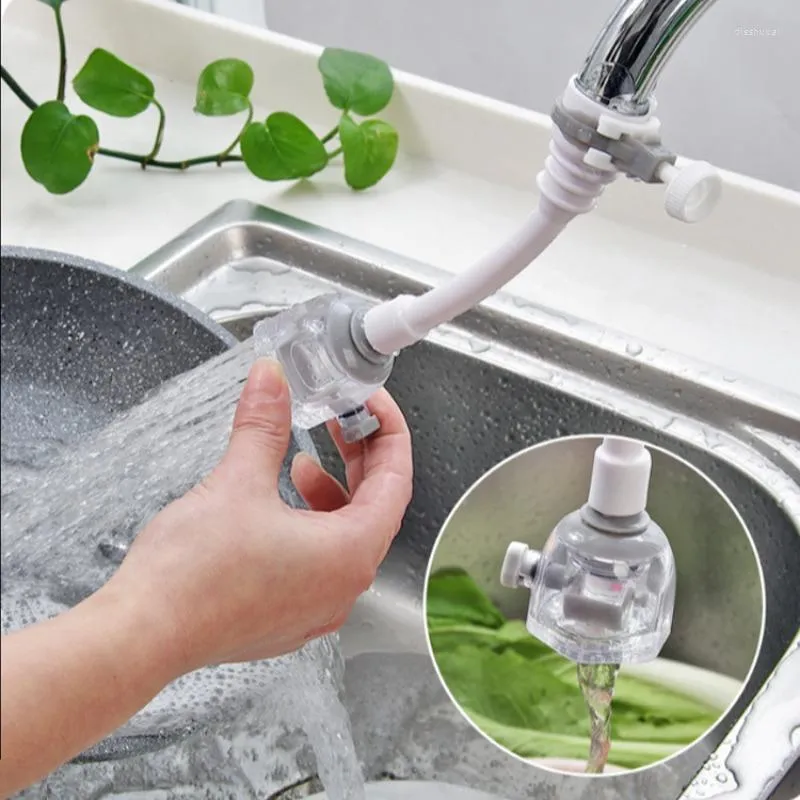 Kitchen Faucets 1PC Filter Faucet 360 Adjustable Flexible Tap Extender Water Saving Sprayer Diffuser Accessories