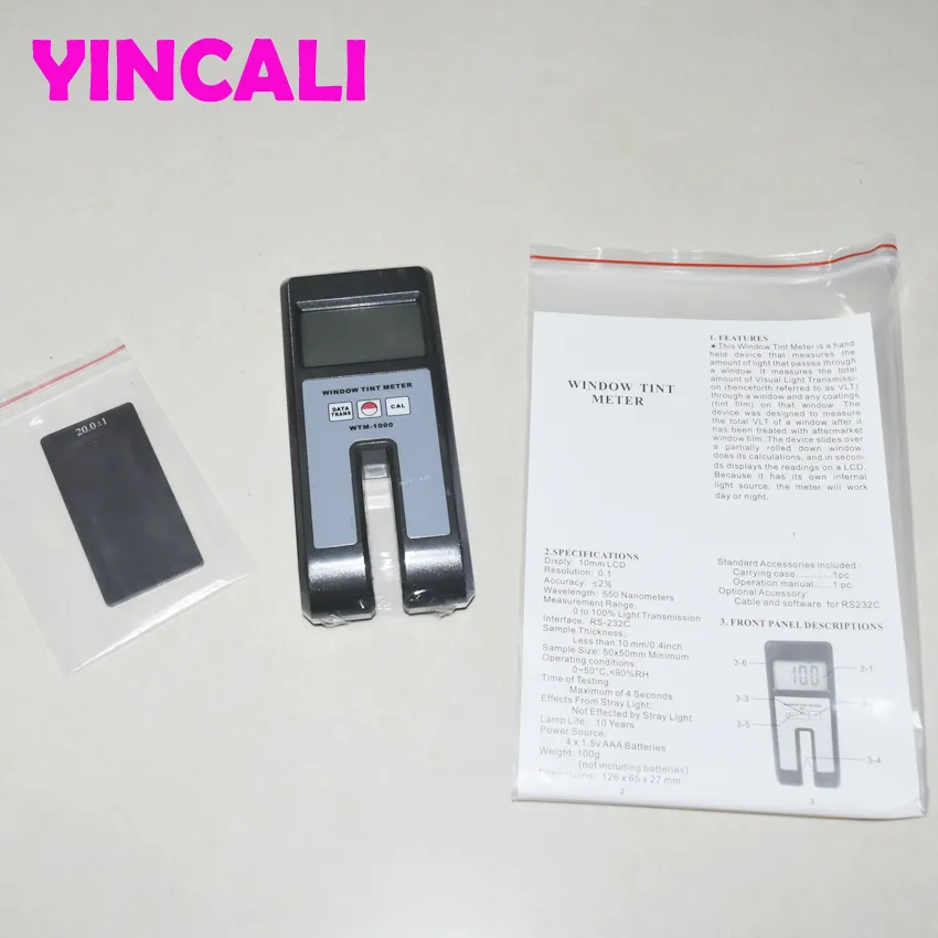 Wholesale Handheld Window Tint Meter WTM 1000 Lcd Liquid Crystal Display  Window Tint Light Transmission Meter Tester WTM1000 Range 0 100% From  Yincali321, $2,240.39