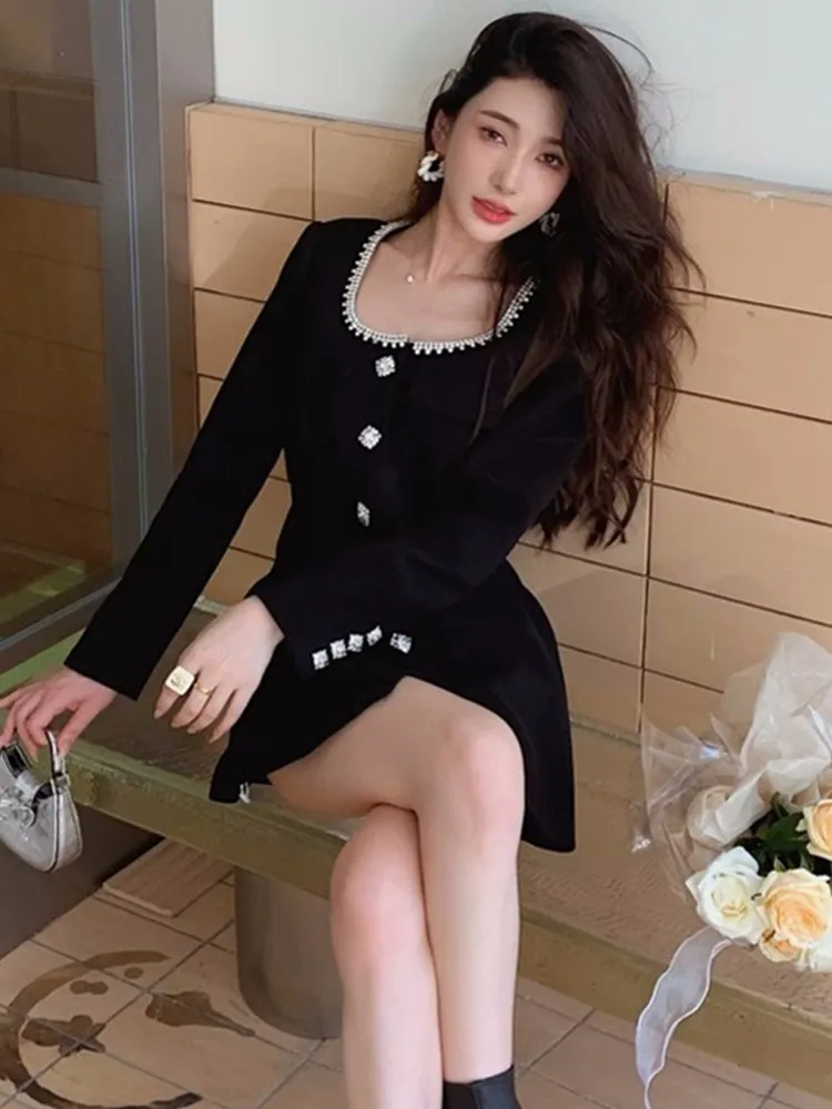 Black Casual Dresses: Elegant Womens O Neck Long... From Julia_dress,  $49.94 In Bulk | DHgate.Com