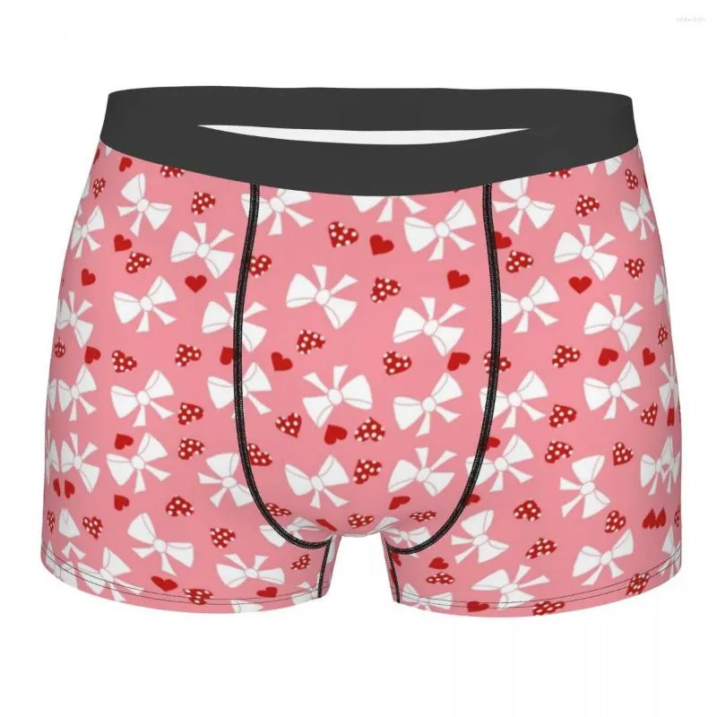 Underpants Men Boxer Briefs Shorts Panties Cute Lace And Pink Hearts  Breathable Underwear Male Humor Plus Size From 10,02 €