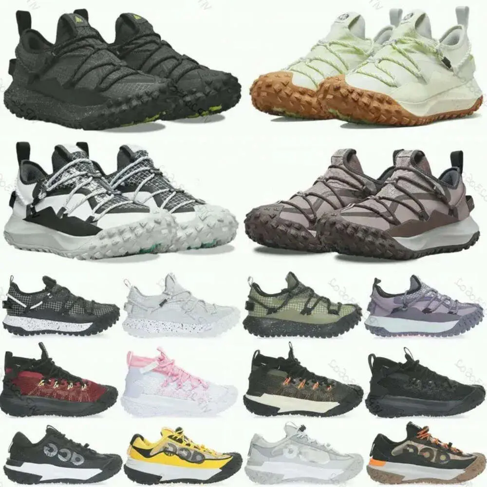 Acg Mountain Fly Low Crimson Outdoor Buty buty do biegania Trenerów GTXSE Fusion Violet Niebieska pustka oliwka czarna antracit zielona