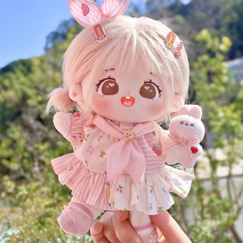 20cm Kawaii Anime Plush Toys, Cotton DIY Dolls With Clothes And Pillow, Cute  Soft Stuffed Figures For Girls, Kids, And Birthday Gifts From Zhao08,  $22.01