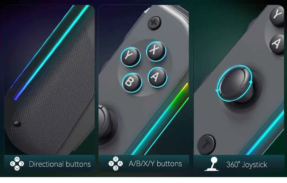 Game Controllers Joysticks Joy Pad Switch Controller Lateral ...