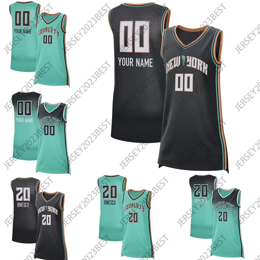 20 Sabrina Ionescu Maschile giovanile New Women Pallacanestro York Liberty Jersey 30 Breanna Stewart 35 Jonquel Jones 23 MaRine Johannes 22 Courtney Vandersloot Betnijah Laney