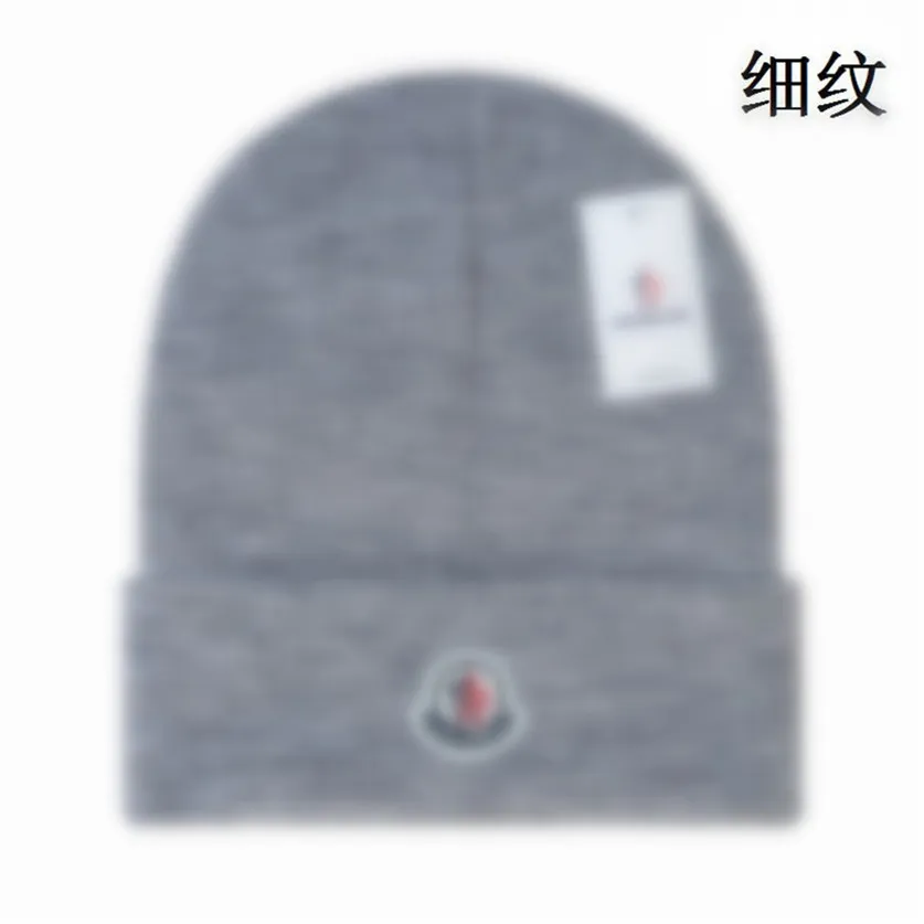 Beanie/Skull Caps Designer Sticked Hat Ins Popular France Winter Hats Classic Letter Brodery Print Sticked 13 Kind H-2
