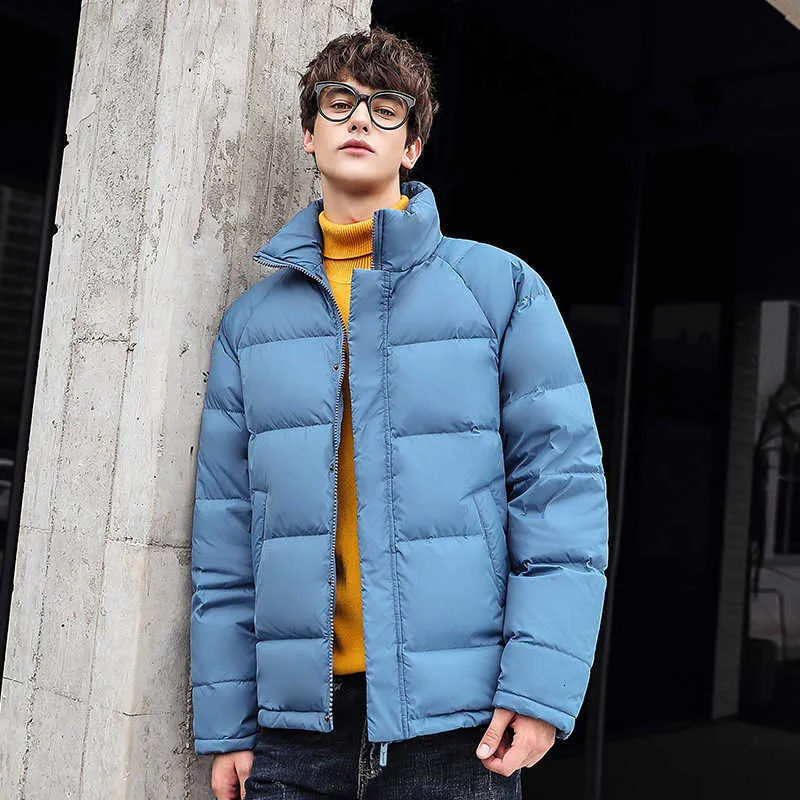 Manteau en duvet pour hommes, vêtements à la mode, couleur unie, épais, spécial Live, nouvelle collection hiver 2023