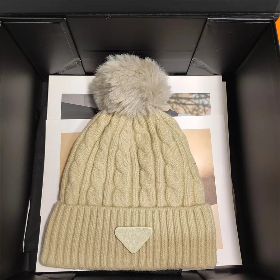 Cappelli a cuffia di design di lusso Cappelli a maglia termici autunno inverno Cappello a teschio di moda per uomo e donna Berretto caldo di alta qualità