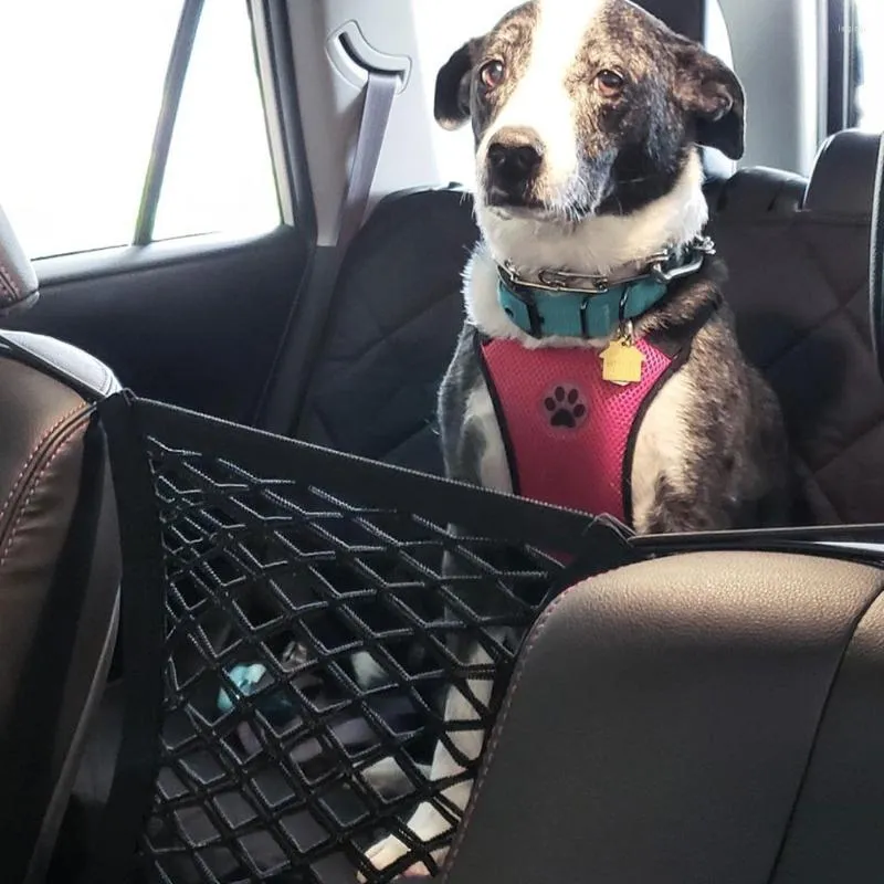 Hund Träger Haustier Fahrzeug Isolation Net Auto Sitz Abdeckung