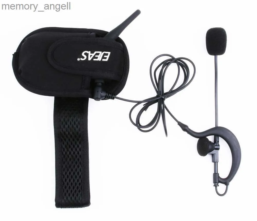 Walkie Talkie EJEAS V6C RPO Professional Football Referees Helmet Bicycle Intercom Full Duplex Headset Wireless 1200M BT Judge Ear Interphone