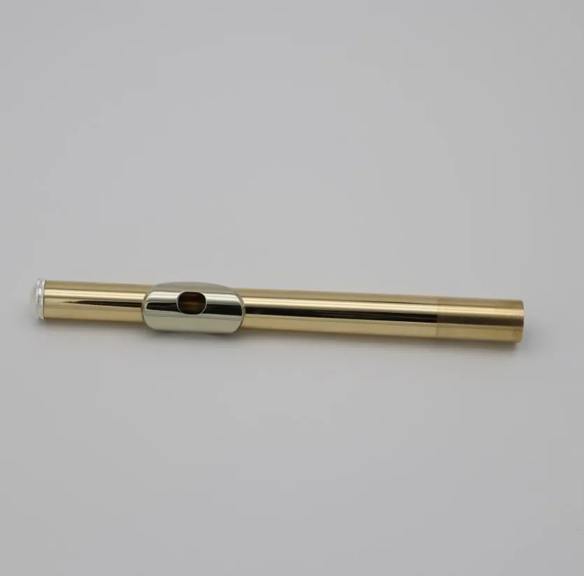 High-end franska silverpläterade nycklar 85Gold Copper Alloy Material C Flute med ruta 00