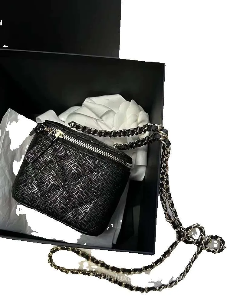 10a mulheres crossbody sacos de ombro designer mini caixa portátil cosméticos batom saco pele carneiro preto senhoras moda pequenas bolsas