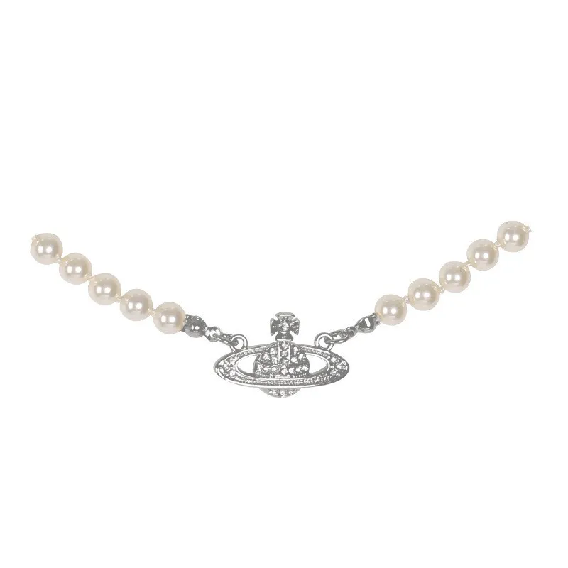 Saturn pearl necklace real deals
