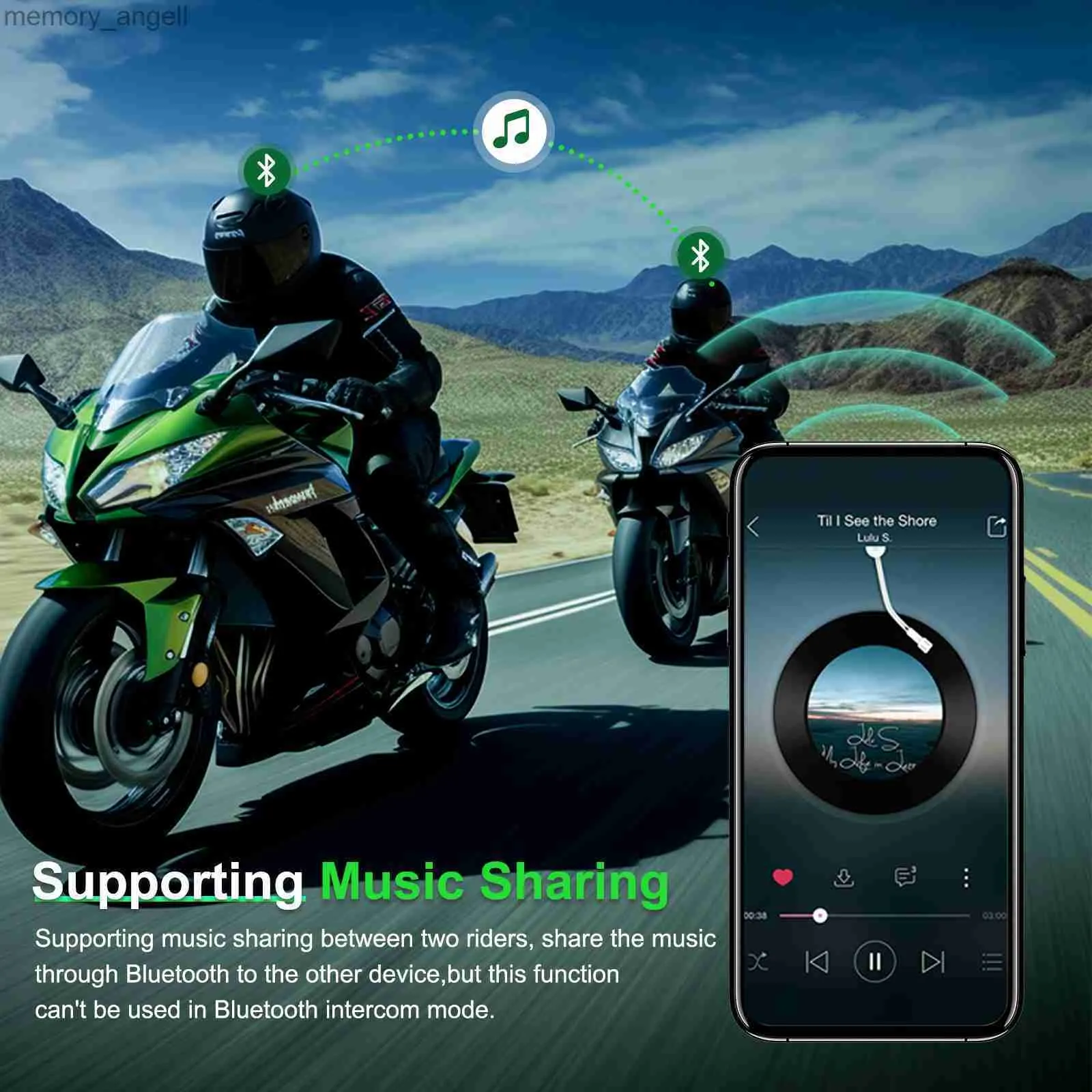 Intercom app for bikers sale