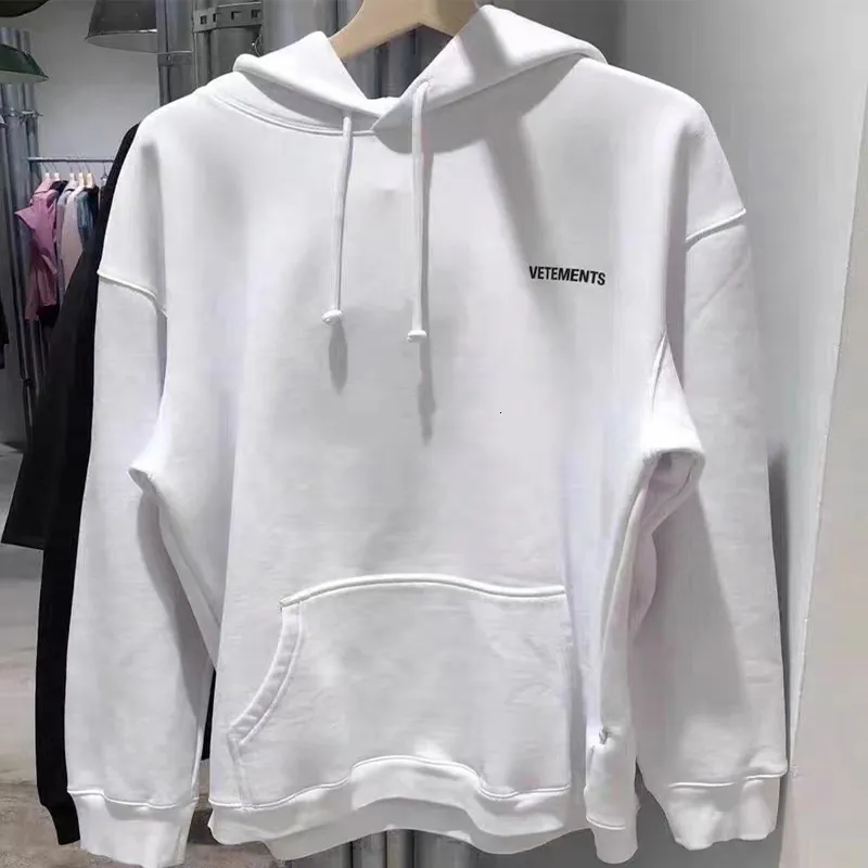 Erkek Hoodies Sweatshirts Sıcak Erkek Tutun Kadın Vintage Giyim Mektubu İşareti Sonbahar Kış Drawstring Classic VTM Sıradan 230925