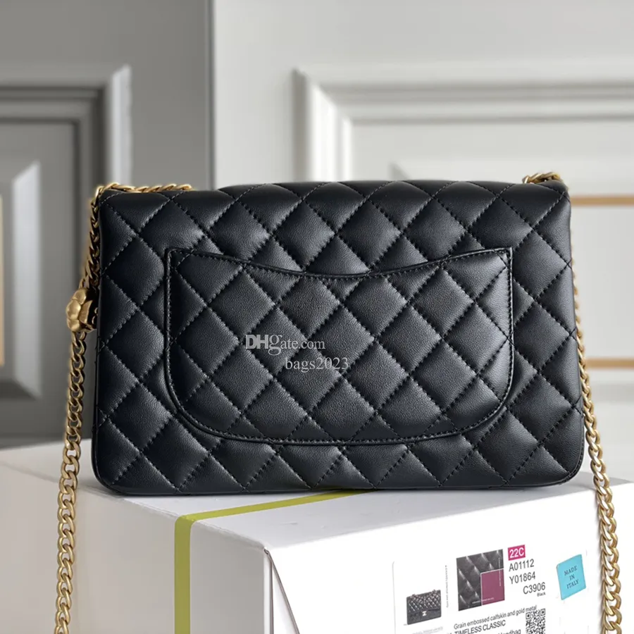 Designer Umhangetasche Luxuriose Schulterhandtasche Kettentasche 10A Echtes Leder Flap Tasche Top Level Replikation Mit Box CH078 Von 320 68 DHgate
