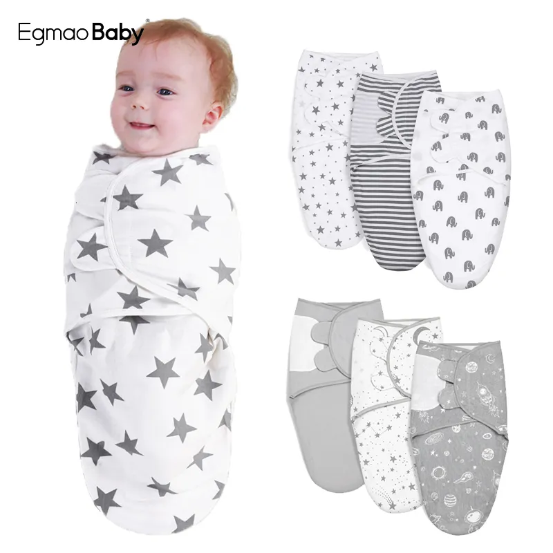 Baby Swaddle Blanket Cotton Baby Swaddle Wrap Newborn Swaddle Blanket 0-3  Months